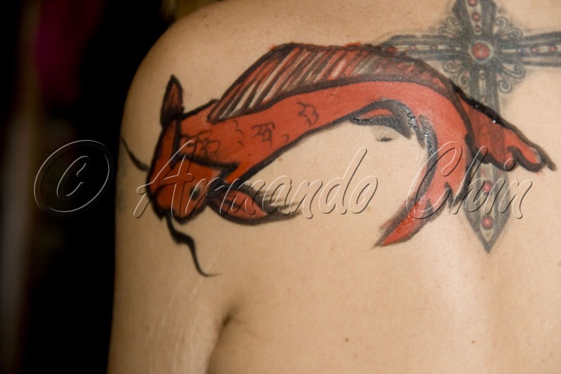 Koi bodypaint