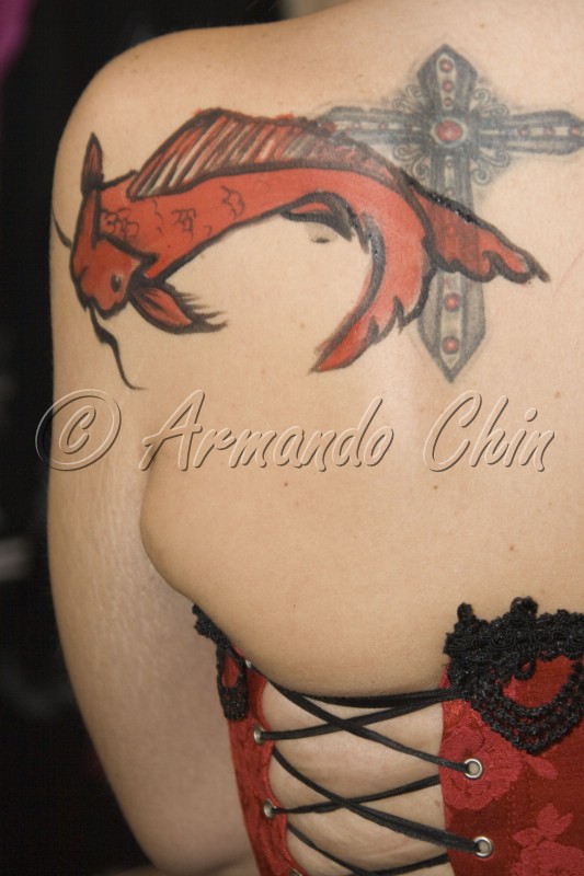 Koi bodypaint