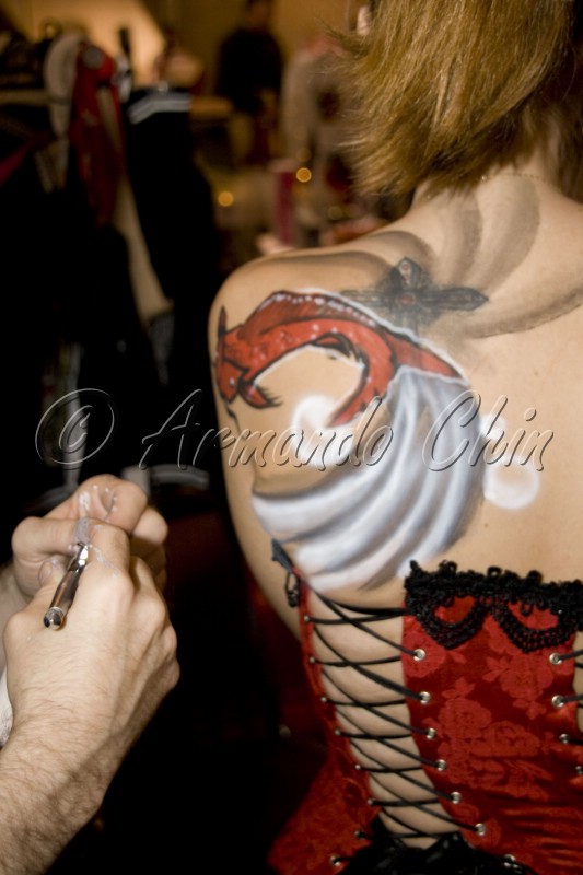 Koi bodypaint
