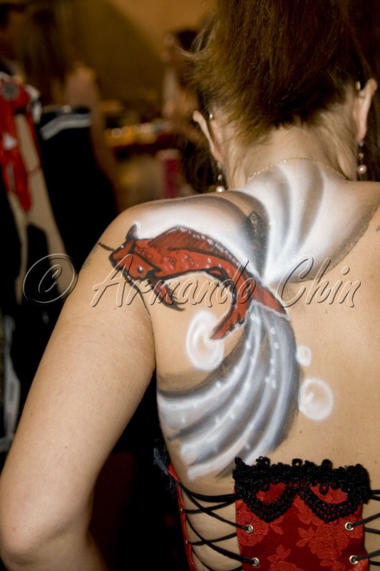 Koi bodypaint