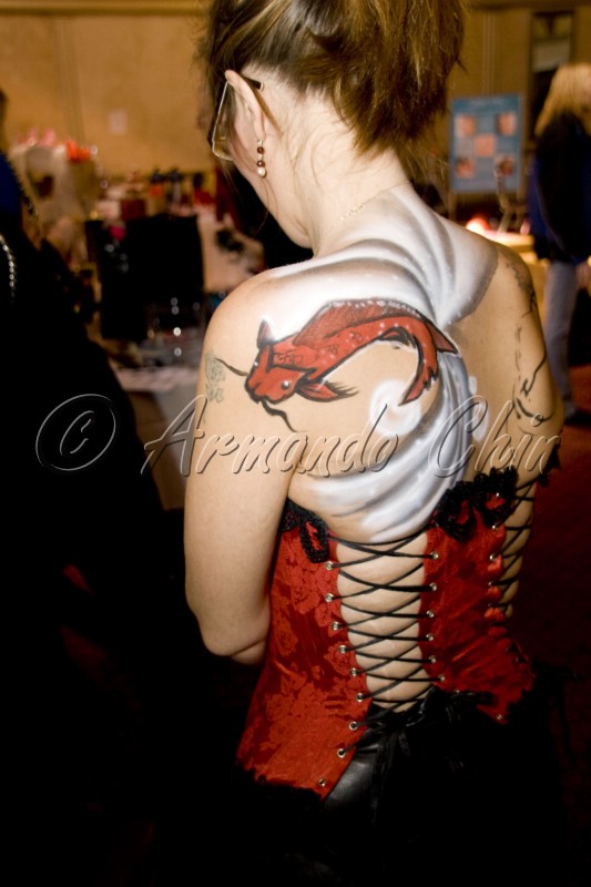 Koi bodypaint