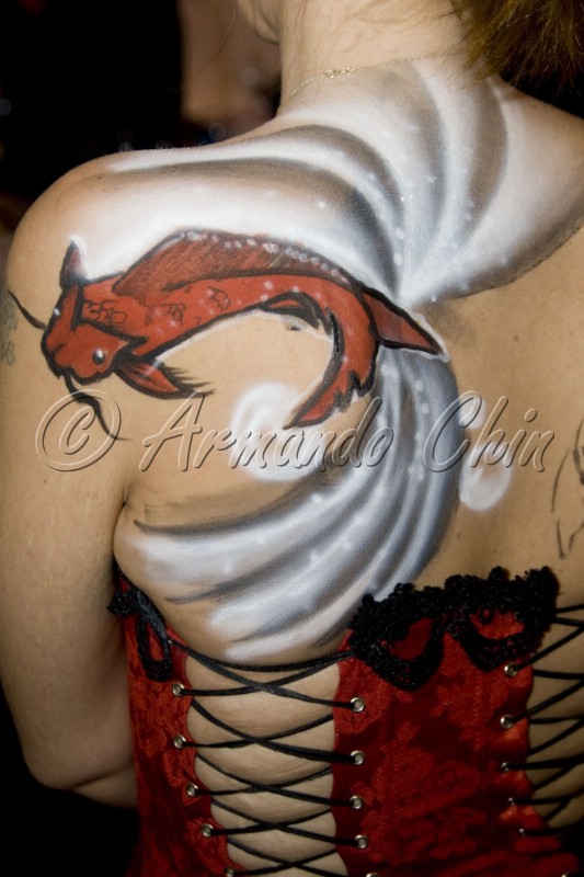 Koi bodypaint