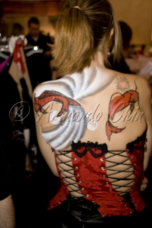 Koi bodypaint