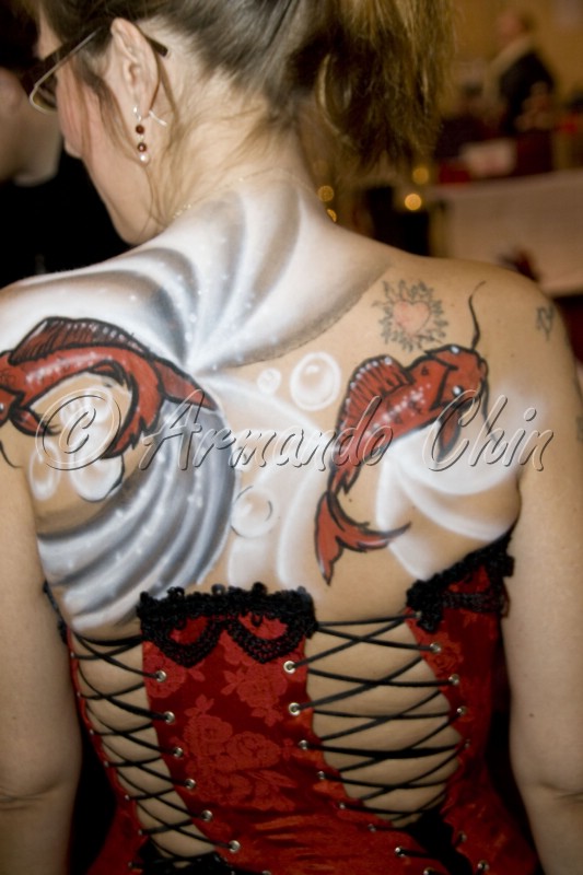 Koi bodypaint