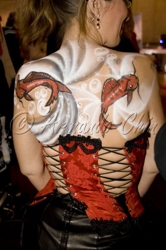 Koi bodypaint