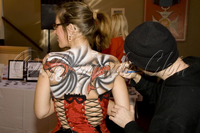 Koi bodypaint
