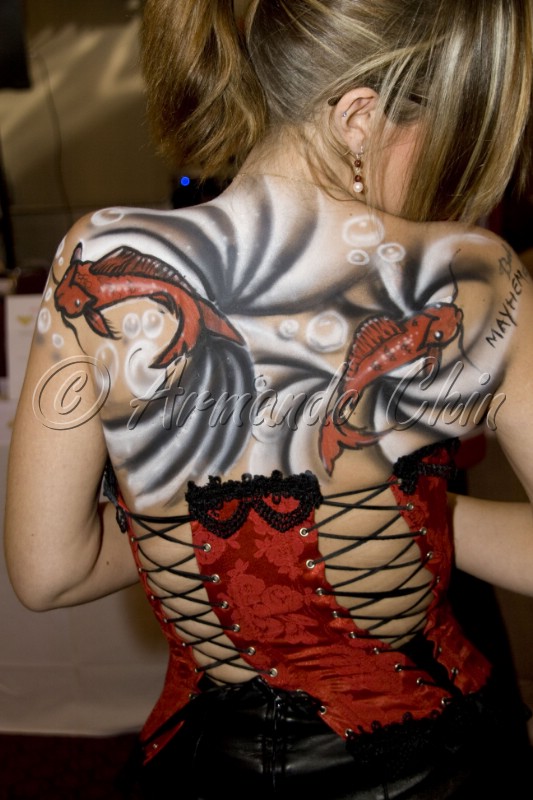 Koi bodypaint