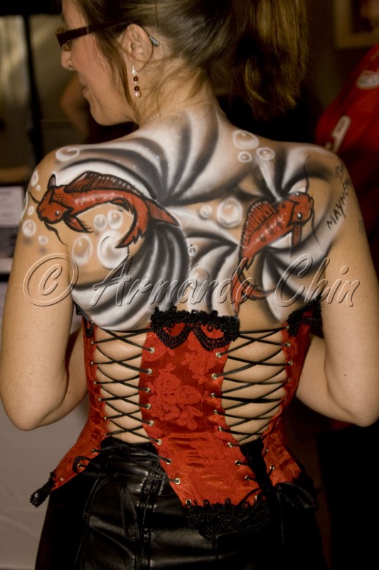 Koi bodypaint
