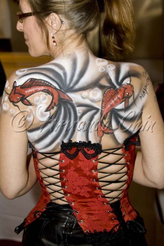 Koi bodypaint