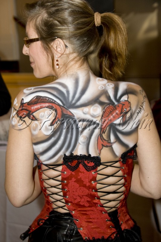Koi bodypaint