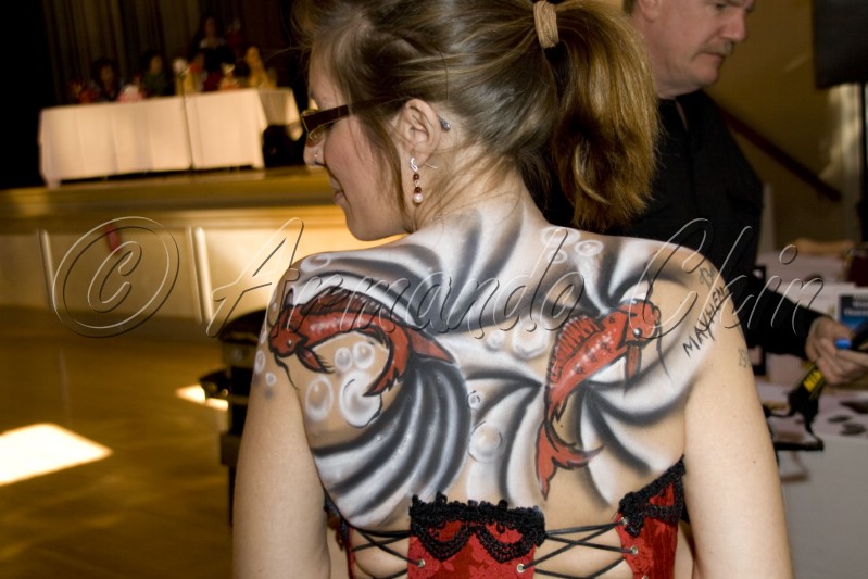 Koi bodypaint