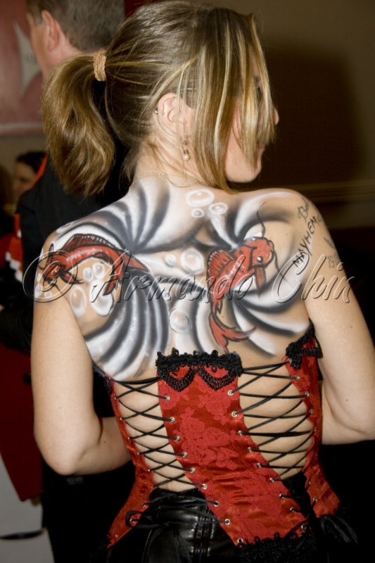 Koi bodypaint
